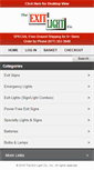 Mobile Screenshot of exitlight.com